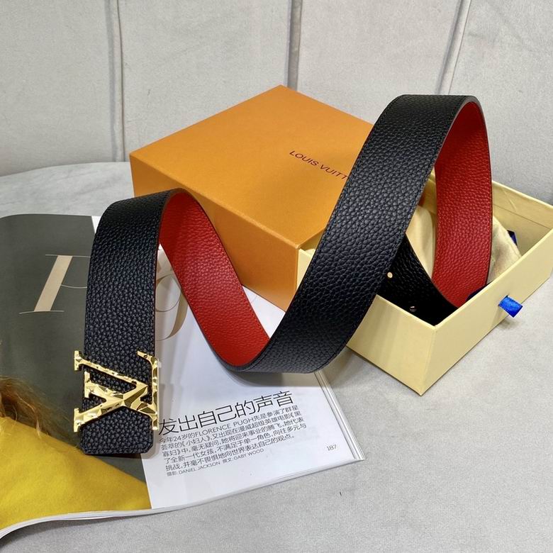 LV Belt 40mmX95-110CM 7D (463)